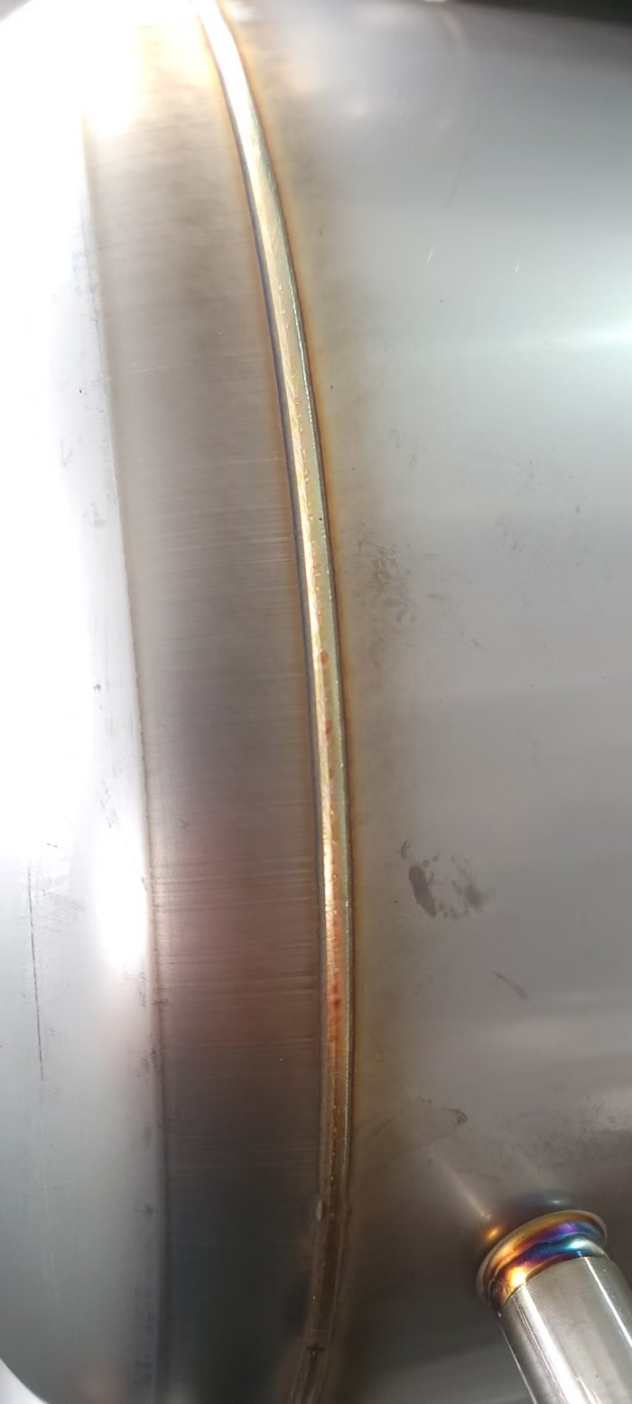 pressuer tank laser welding